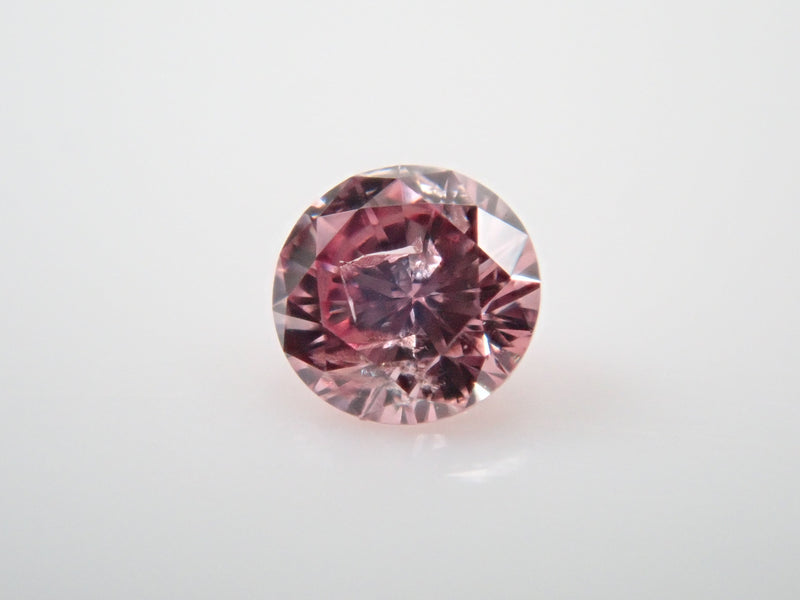 ファンシーパープリッシュピンクダイヤモンド 2.1mm/0.036ctルース