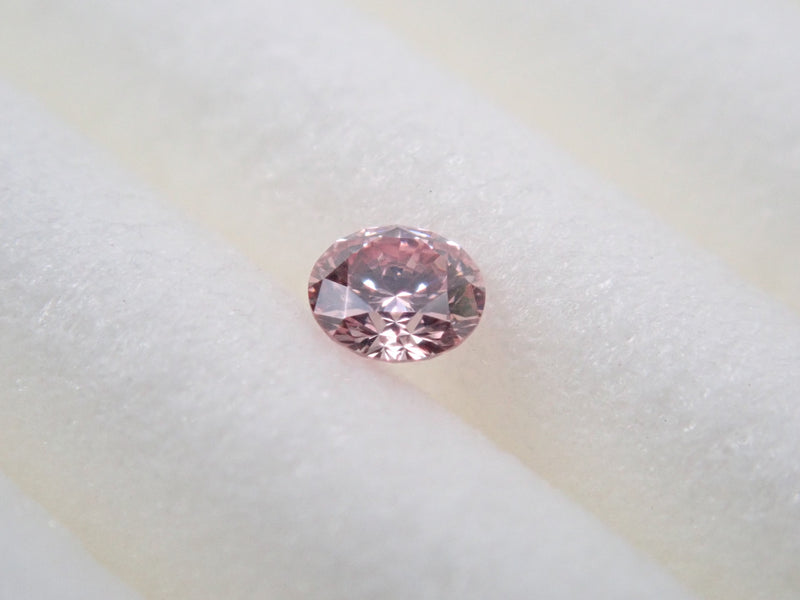 ファンシーライトパープリッシュピンクダイヤモンド 2.1mm/0.038ct ...