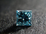 アイスブルーダイヤモンド 0.039ctルース（VSクラス相当,プリンセスカット）