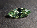 ミントグリーンダイヤモンド（トリートメント） 0.119ctルース（VSクラス相当,マーキースカット）