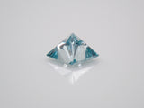 アイスブルーダイヤモンド 0.037ctルース（VSクラス相当,プリンセスカット）