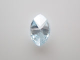アイスブルーダイヤモンド 0.040ctルース（VSクラス相当,マーキースカット）