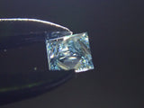 アイスブルーダイヤモンド 0.069ctルース（VSクラス相当,プリンセスカット）