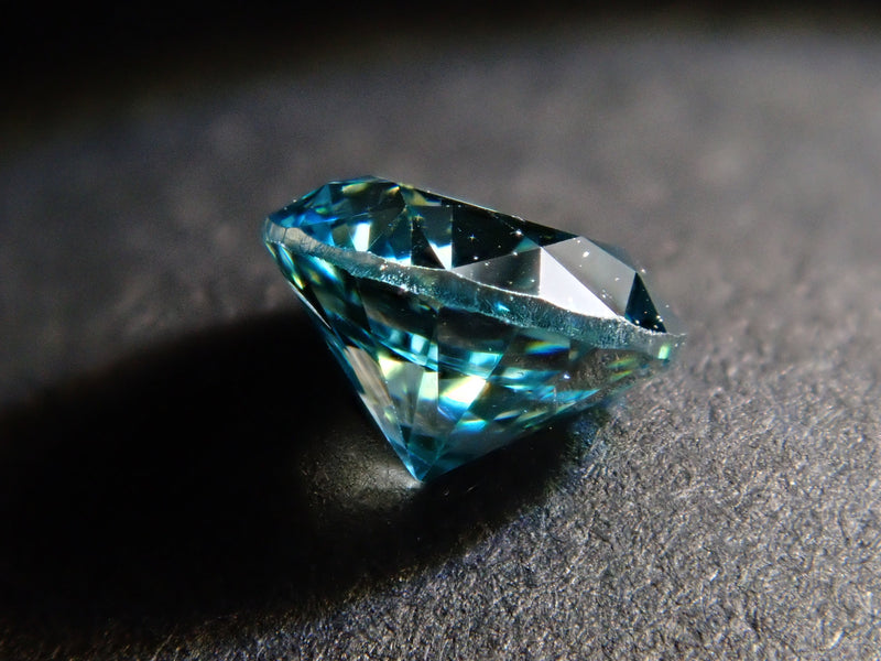 ブルーダイヤモンド 0.422ctルース(FANCY DEEP GREEN BLUE, SI-2