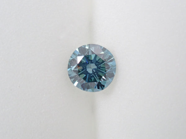 ブルーダイヤモンド 0.422ctルース(FANCY DEEP GREEN BLUE, SI-2)