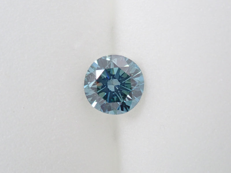 ブルーダイヤモンド 0.422ctルース(FANCY DEEP GREEN BLUE, SI-2