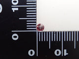 パープルダイヤモンド（トリートメント） 3.0mm/0.121ctルース（VSクラス相当）