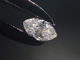 ダイヤモンド2石ペア 0.129ctルース（VSクラス相当,マーキースカット）