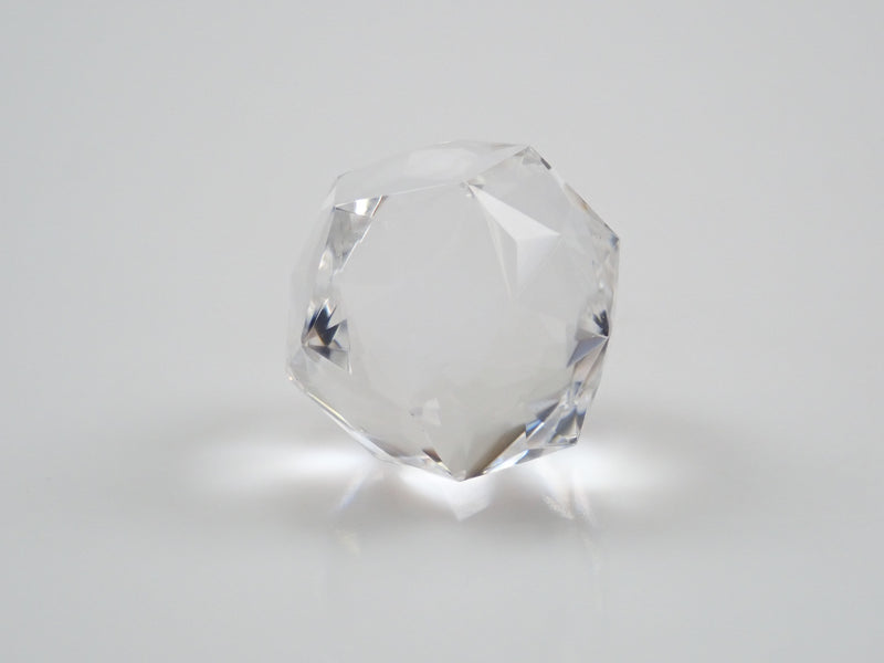[Kikyo Cut] Rock Crystal 8.140ct Loose《Mr. Yukio Shimizu, Representative of Shimizu Precious Stones》 Patch included
