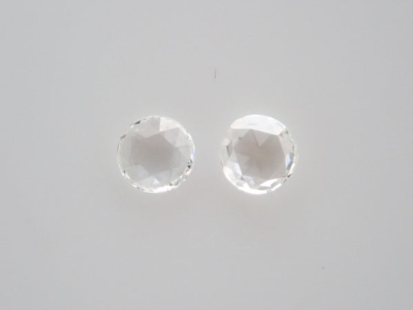ローズカットダイヤモンド2石ペア 1.8mm/0.049ctルース（VSクラス相当）