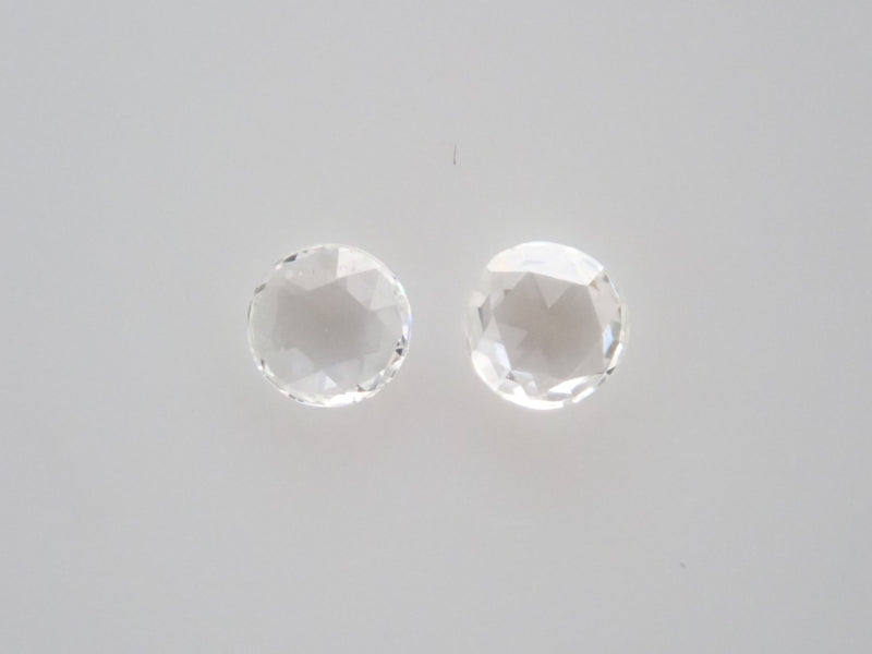 ローズカットダイヤモンド2石ペア 1.8mm/0.049ctルース（VSクラス相当）