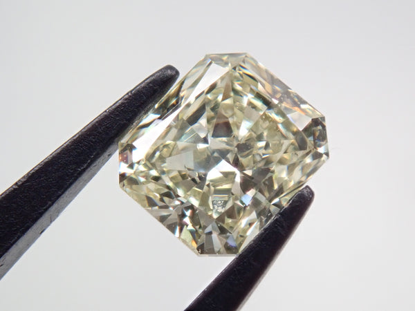 イエローダイヤモンド 1.02ctルース（VS2,ラディアントカット）GIA