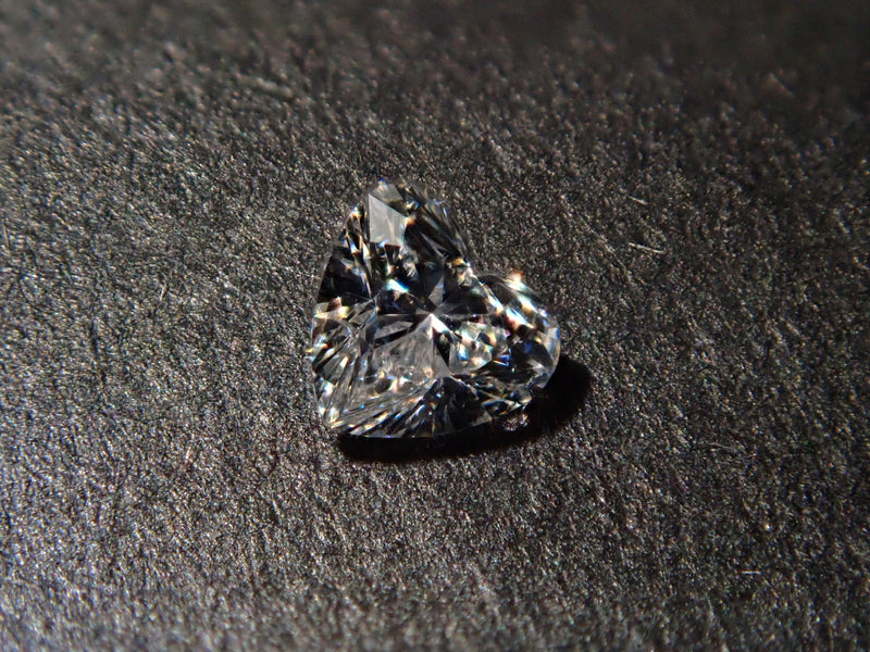 【ソーティング付】0.430ct H  VS2 ハートダイヤ裸石