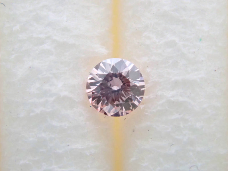 ファンシーライトオレンジピンクダイヤモンド 2.0mm/0.032ctルース
