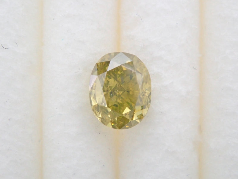 イェローダイヤモンドルース/ FANCY YELLOW/ 0.056 ct. - ファッション