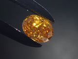 ファンシーディープブラウニッシュオレンジィイエローダイヤモンド 0.228ctルース(FANCY DEEP BROWNISH ORANGY YELLOW, I-1)