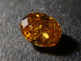 ファンシーディープブラウニッシュオレンジィイエローダイヤモンド 0.228ctルース(FANCY DEEP BROWNISH ORANGY YELLOW, I-1)