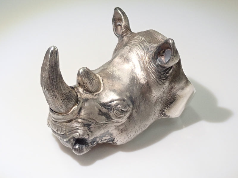 [Made to order] "Rhino Ring" by special modeling artist Masatoshi Asami {Exhibited at Ueno Marui}