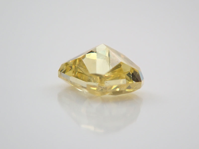 FANCY VIVID YELLOW 0.114ct/RD/RT2211/CGL - その他