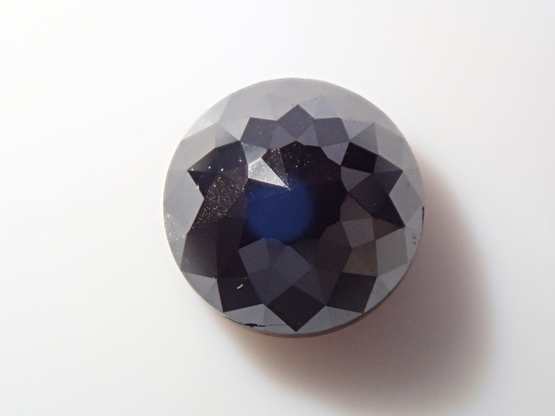 ブラックダイヤモンド 5mm/0.680ctルース（スーパーローズカット)