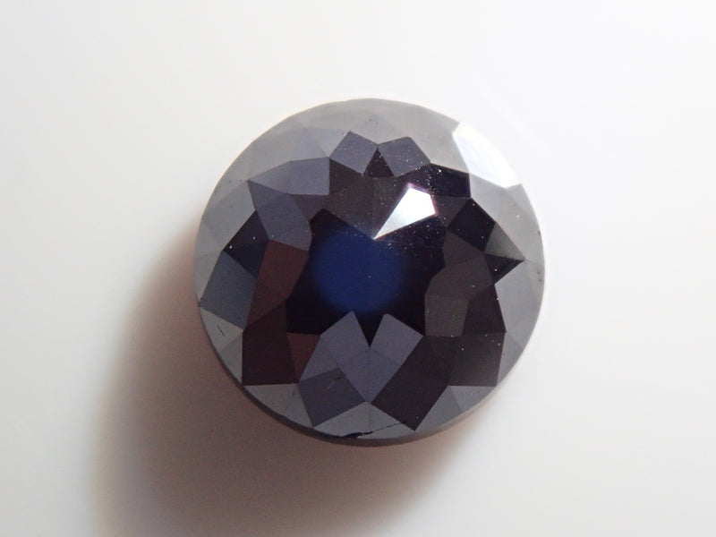 ブラックダイヤモンド 5mm/0.680ctルース（スーパーローズカット)