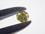 カナリーイエローダイヤモンド（トリートメント）2石セット  2mm/0.070ctルース（VSクラス相当）
