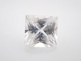 White sapphire 0.317ct loose (princess cut)