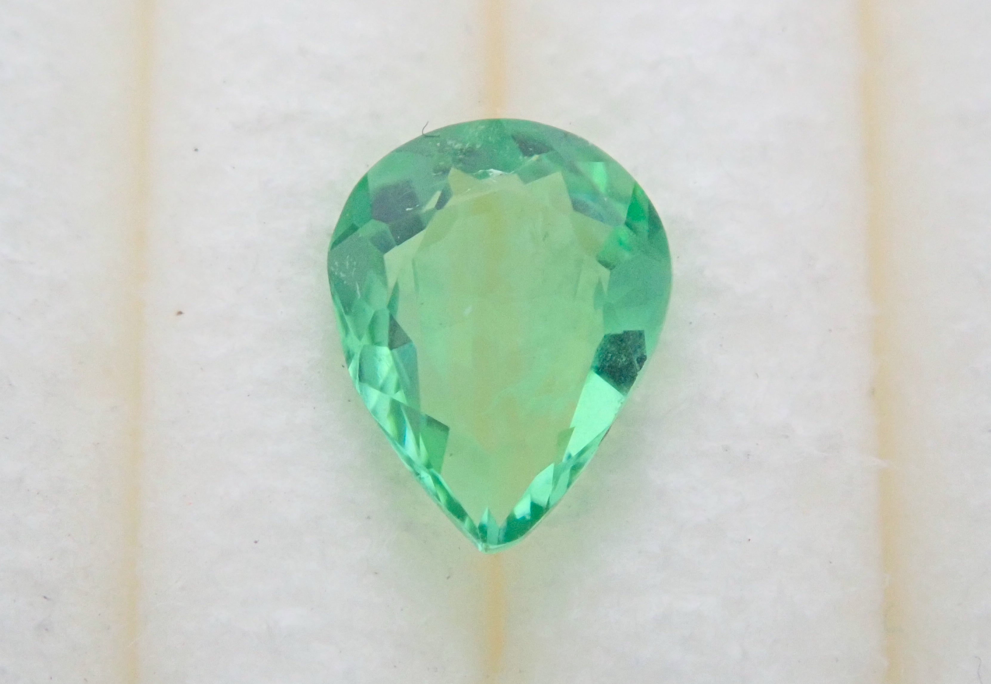 Paraiba tourmaline from Brazil 0.244ct loose (CuO:1.0%, MnO:1.9%)