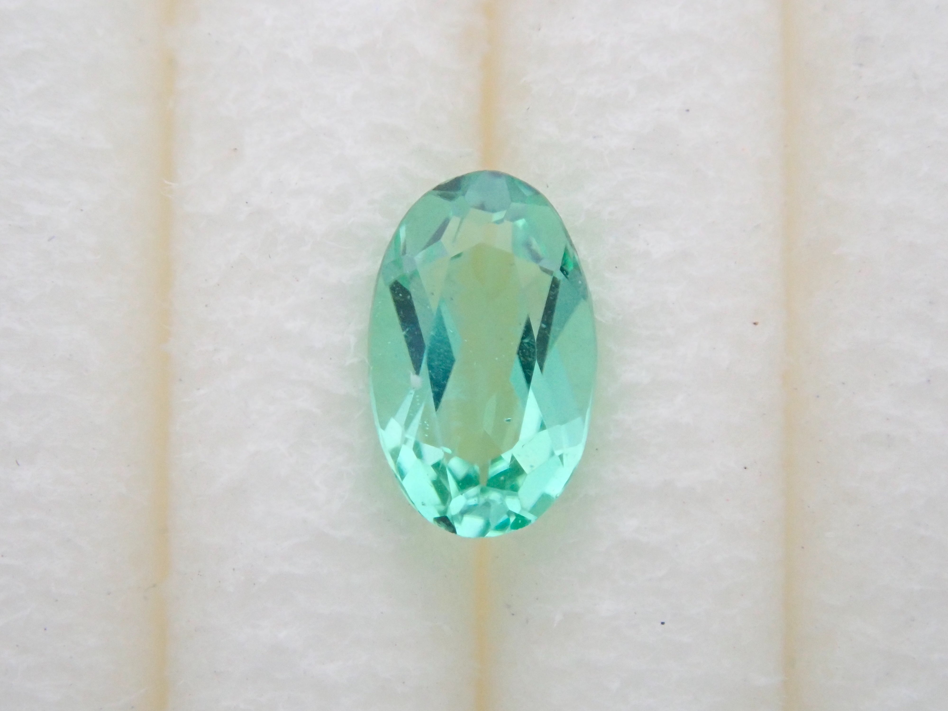 Paraiba tourmaline from Brazil 0.213ct loose (CuO: 0.8%, MnO: 3.8%)