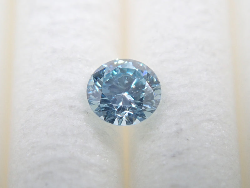 アイスブルーダイヤモンド 2.5mm/0.067ctルース（VSクラス相当）