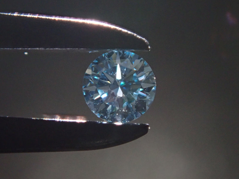 アイスブルーダイヤモンド 2.5mm/0.071ctルース(VSクラス相当）