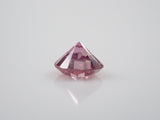 ファンシーディープパープリッシュピンクダイヤモンド（トリートメント） 2.4mm/0.061ctルース(FANCY DEEP PURPLISH PINK, SI1)