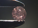 ファンシーオレンジピンクダイヤモンド1.8mm/0.022ctルース(FANCY ORANGY PINK, SI2)