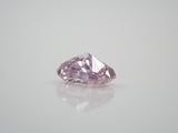 【31500766掲載】ピンクダイヤモンド 0.072ctルース(FANCY PURPLE PINK , SI2)