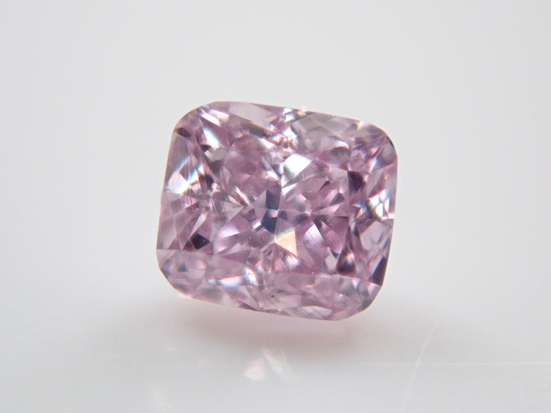 【31500767掲載】ピンクダイヤモンド 0.088ctルース(FANCY PURPLE PINK , VS2)