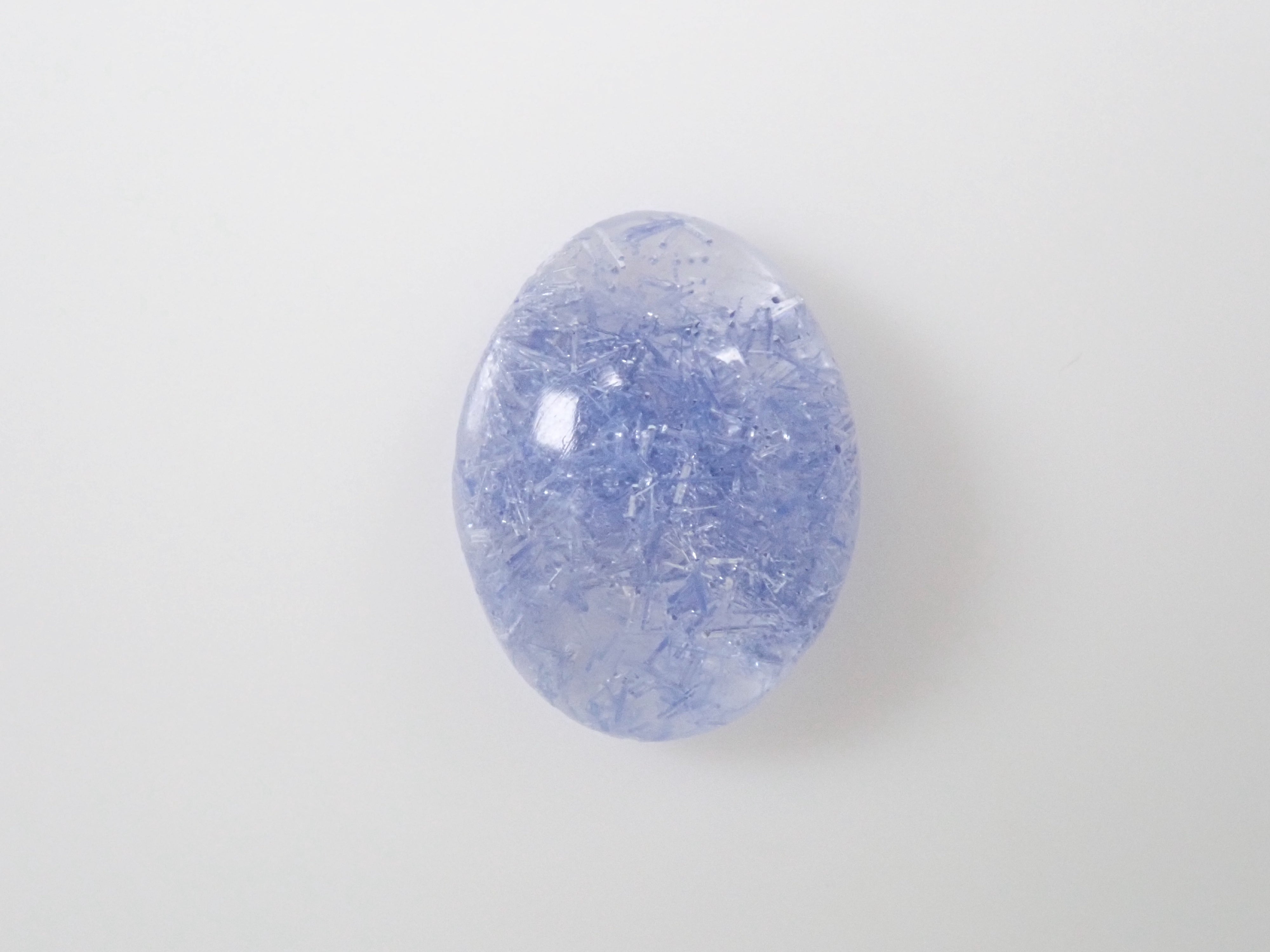 Dumortierite in quartz 0.930ct loose