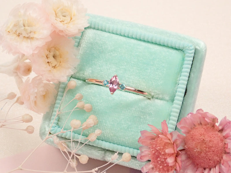 [Semi-order ring frame to choose from stones] Edel "Pinky Ring" 