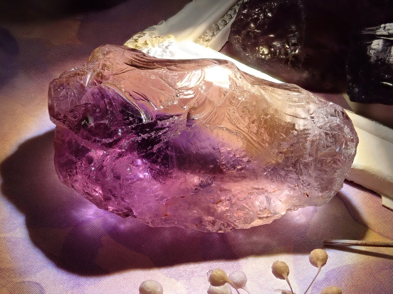 紫黃晶 1 石（約 40~50 克拉）