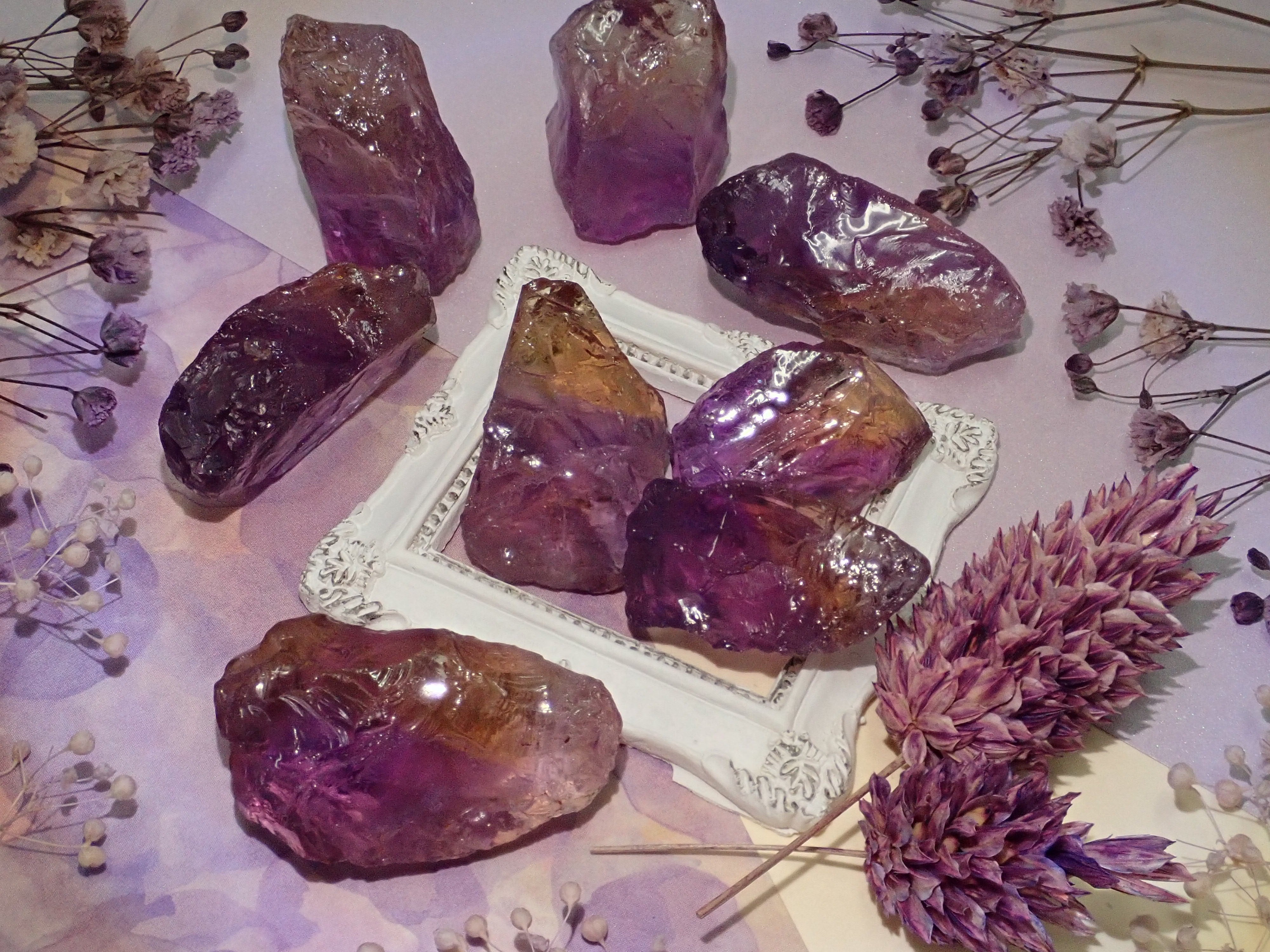 Ametrine 1 stone (approximately 40~50ct)