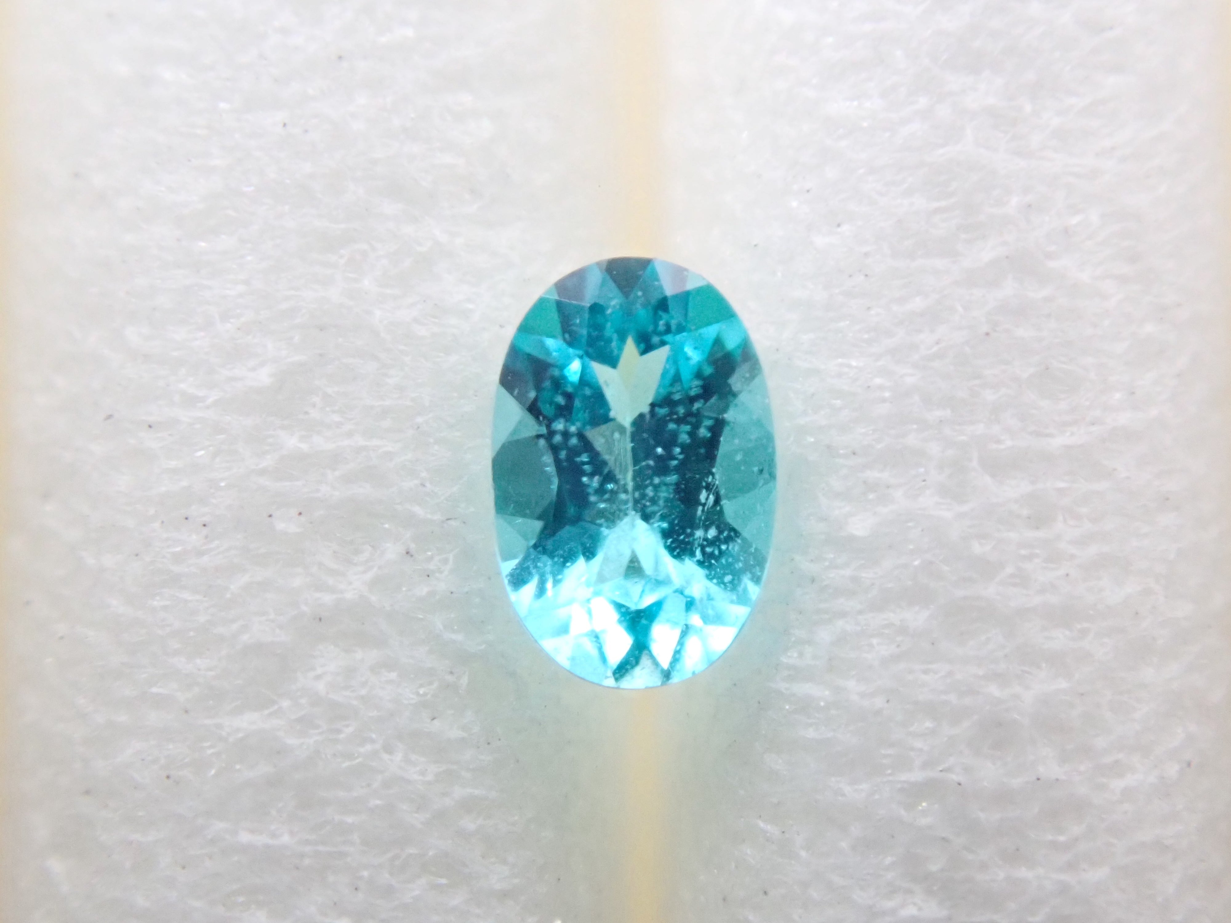 Paraiba tourmaline from Brazil 0.048ct loose (CuO:1.7%, MnO:1.7%)