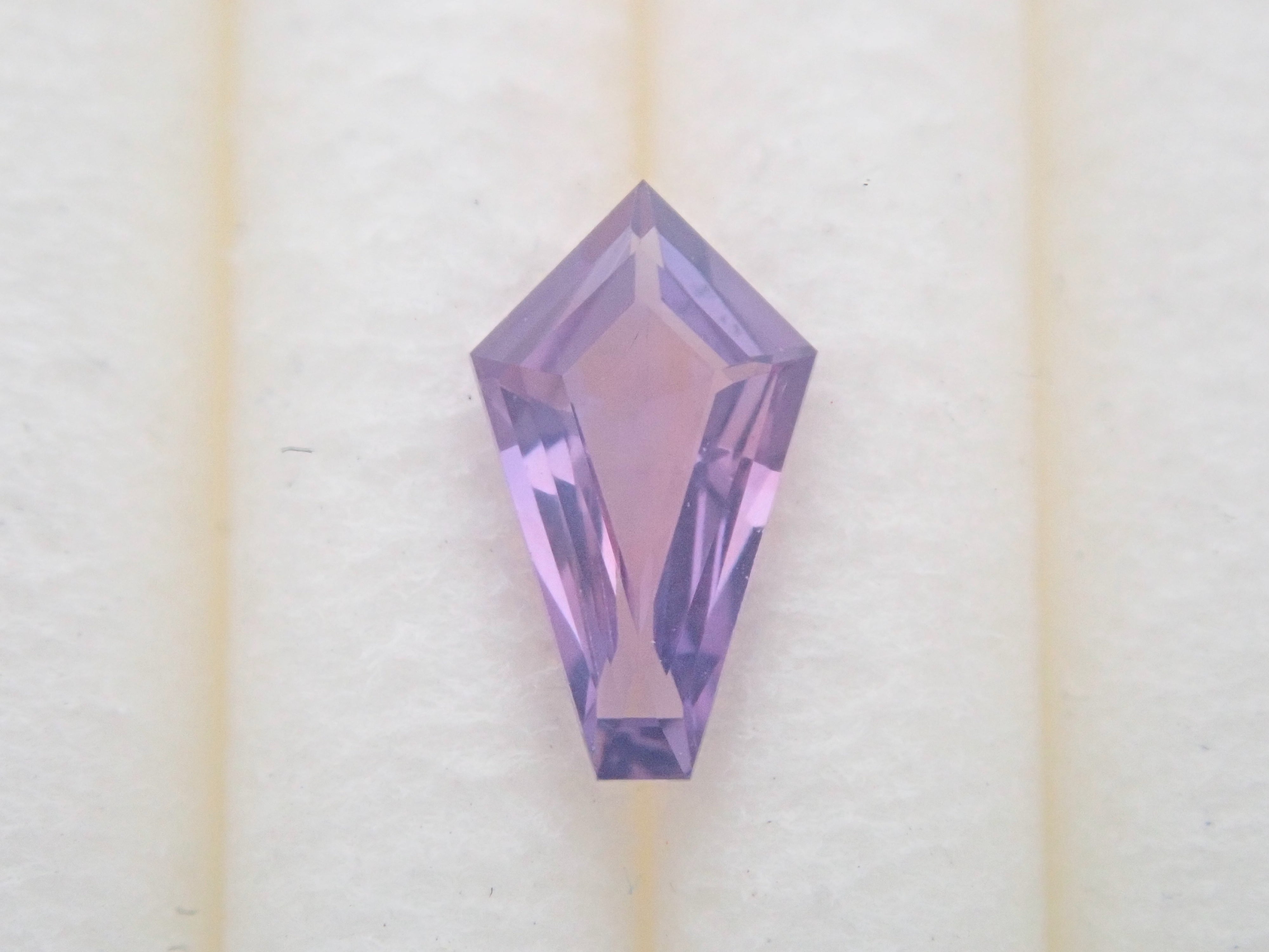 Purple sapphire 0.238ct loose