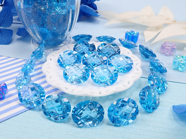 スイスブルートパーズ1石（10×8mm,特殊カット)《複数購入割引有》