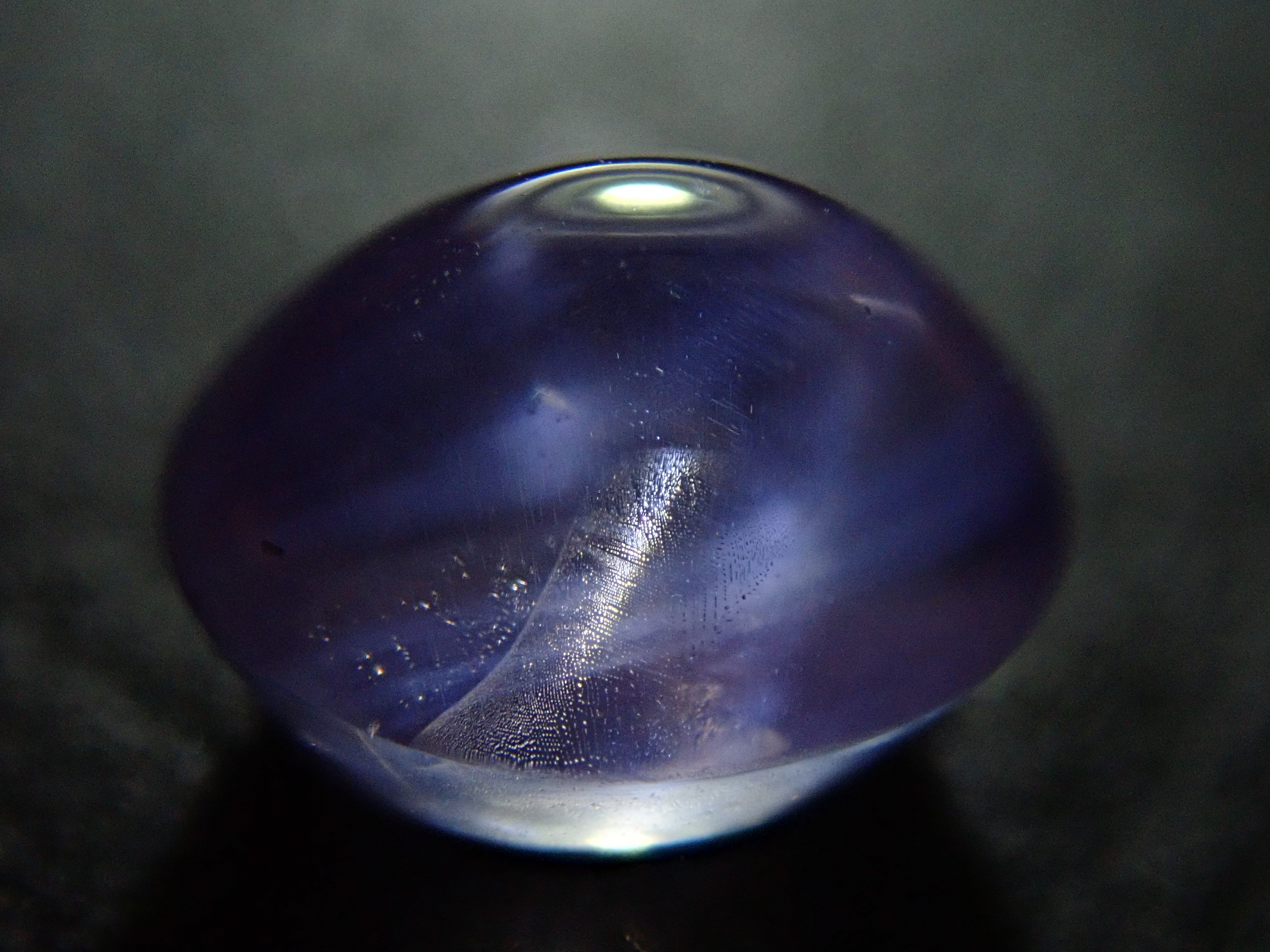 Unheated purple star sapphire from Sri Lanka 0.77ct loose