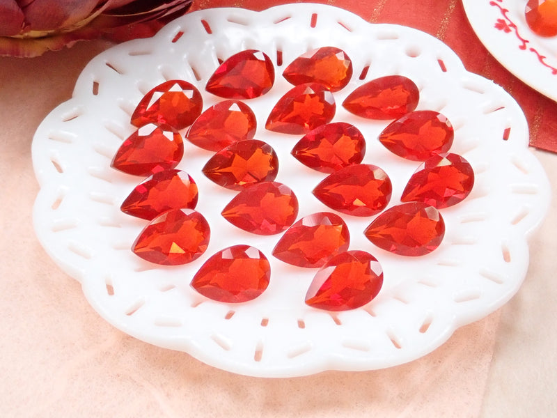 Fire Opal (Common Opal) 2 stone set《Discount available for multiple purchases》
