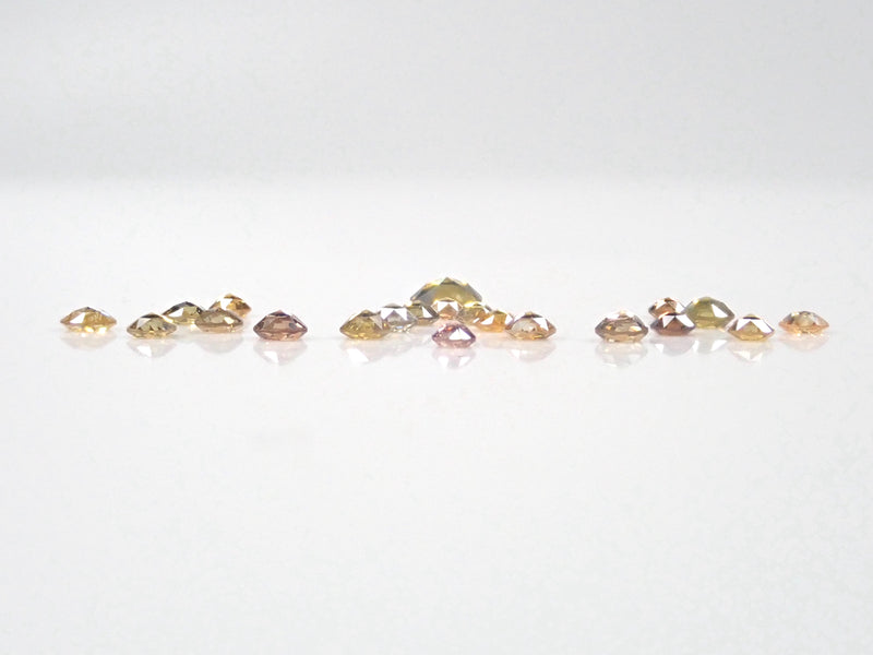 寶石扭蛋扭蛋💎玫瑰切割鑽石（螢光橘、綠、黃）