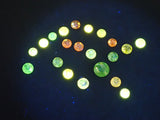 Gem Gacha Gacha 💎Rose cut diamond (fluorescent orange, green, yellow)