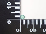 ノンオイルエメラルド 3.1mm/0.110ctルース GIA