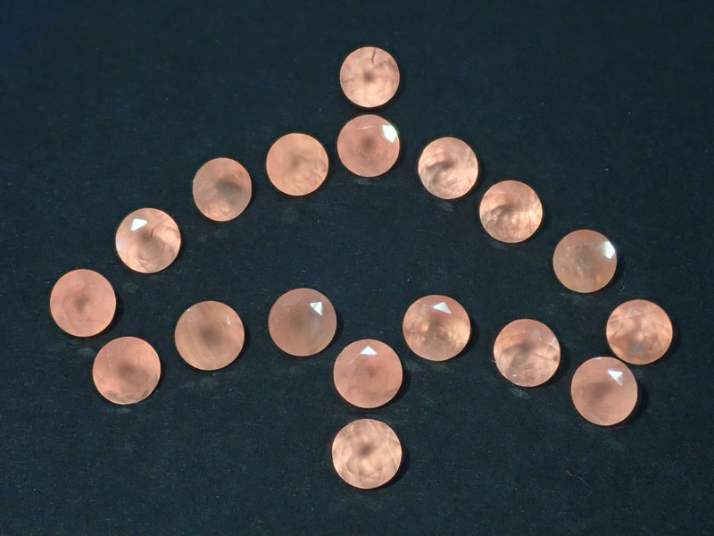 Hokkaido rhodochrosite 5mm 1 stone loose《Multiple purchase discount available》