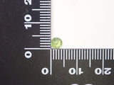 ロシア産デマントイドガーネット（ホーステール認む） 4.2mm/0.319ctルース