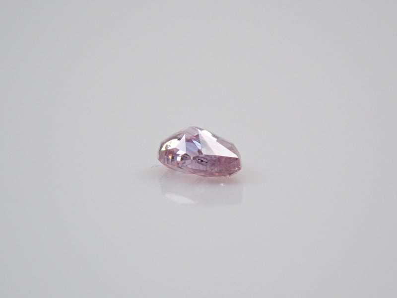 【31500829掲載】ピンクダイヤモンド 0.068ctルース(FANCY PURPLISH PINK, I1)